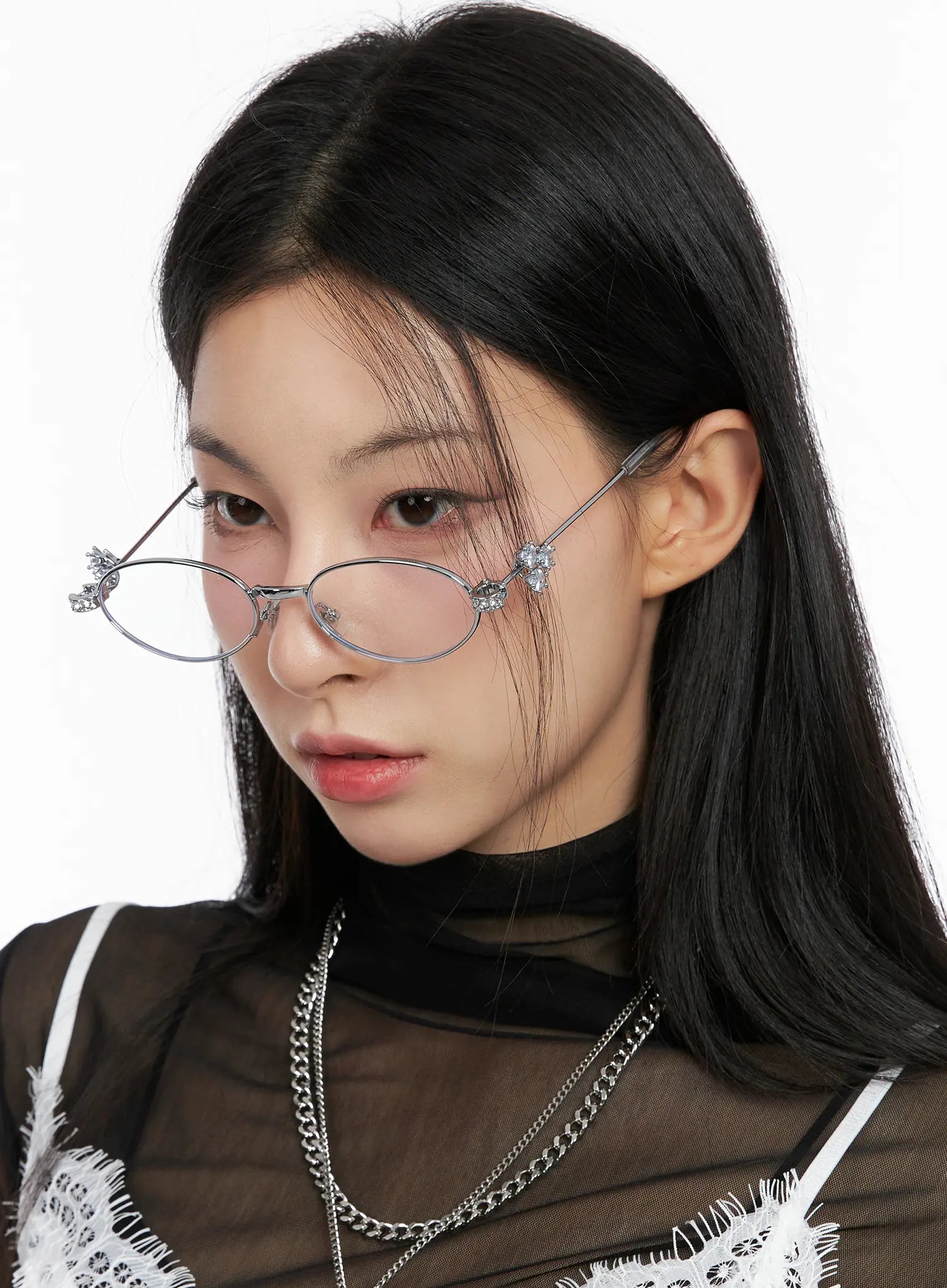 Chic Oval Fashion Glasses CG525