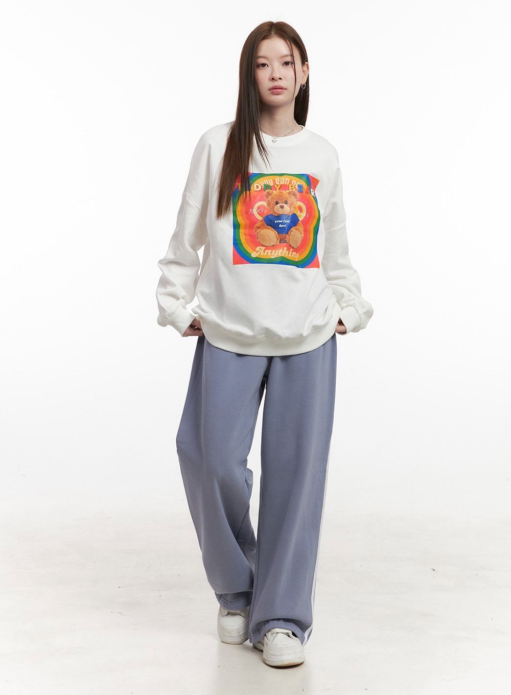 Long Sleeve Cotton Graphic Hoodie OD418