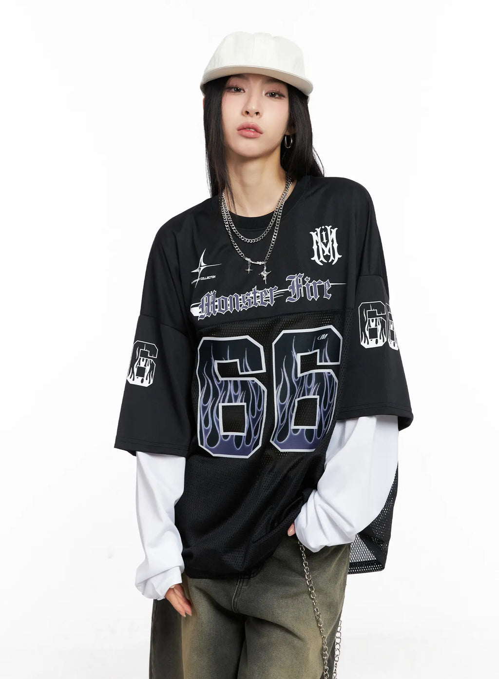 Oversized Graphic Long Sleeve CC1109