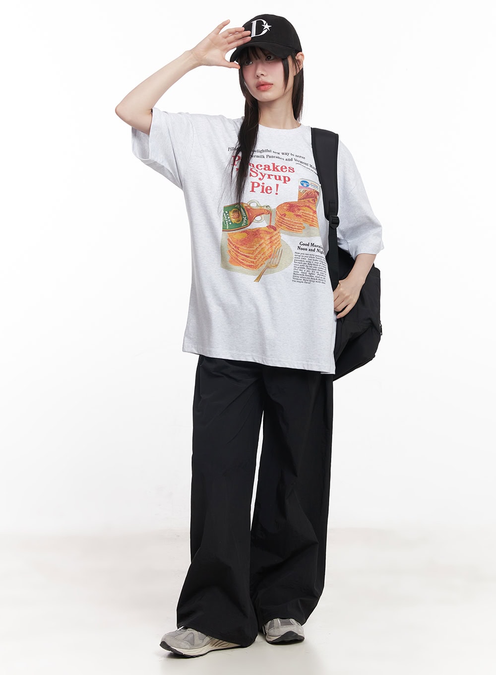 Breakfast Mood Oversized Tee CY521