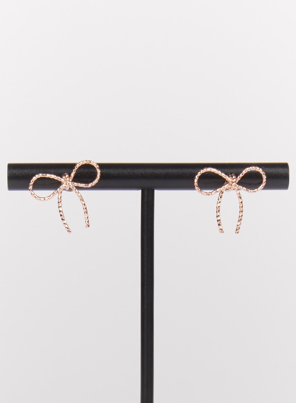 Rose Knot Ribbon Earrings IM531