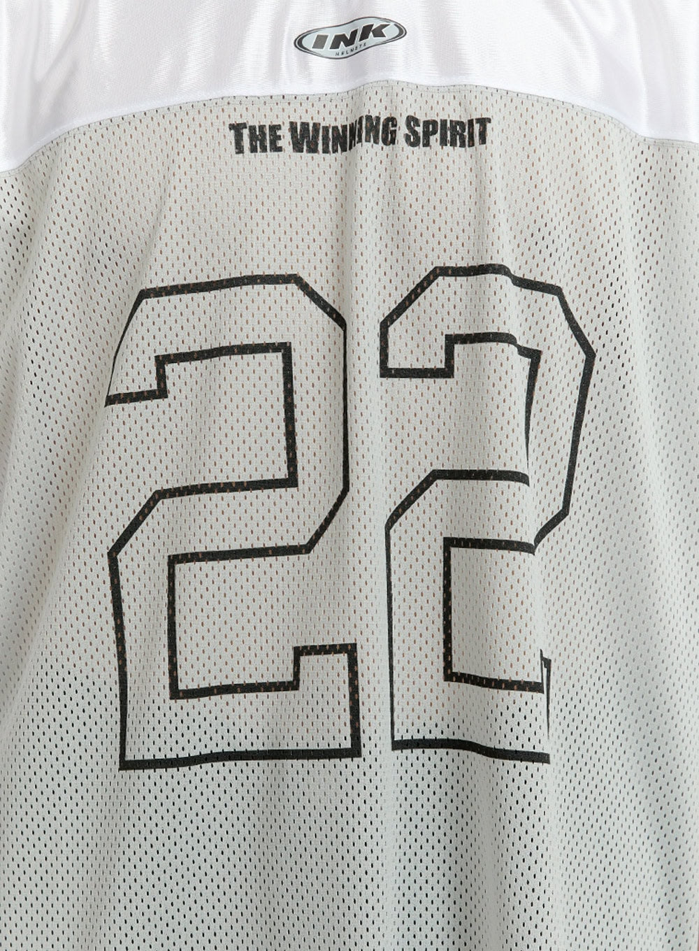 Men's Mesh Lettering V-Neck T-Shirt IL418