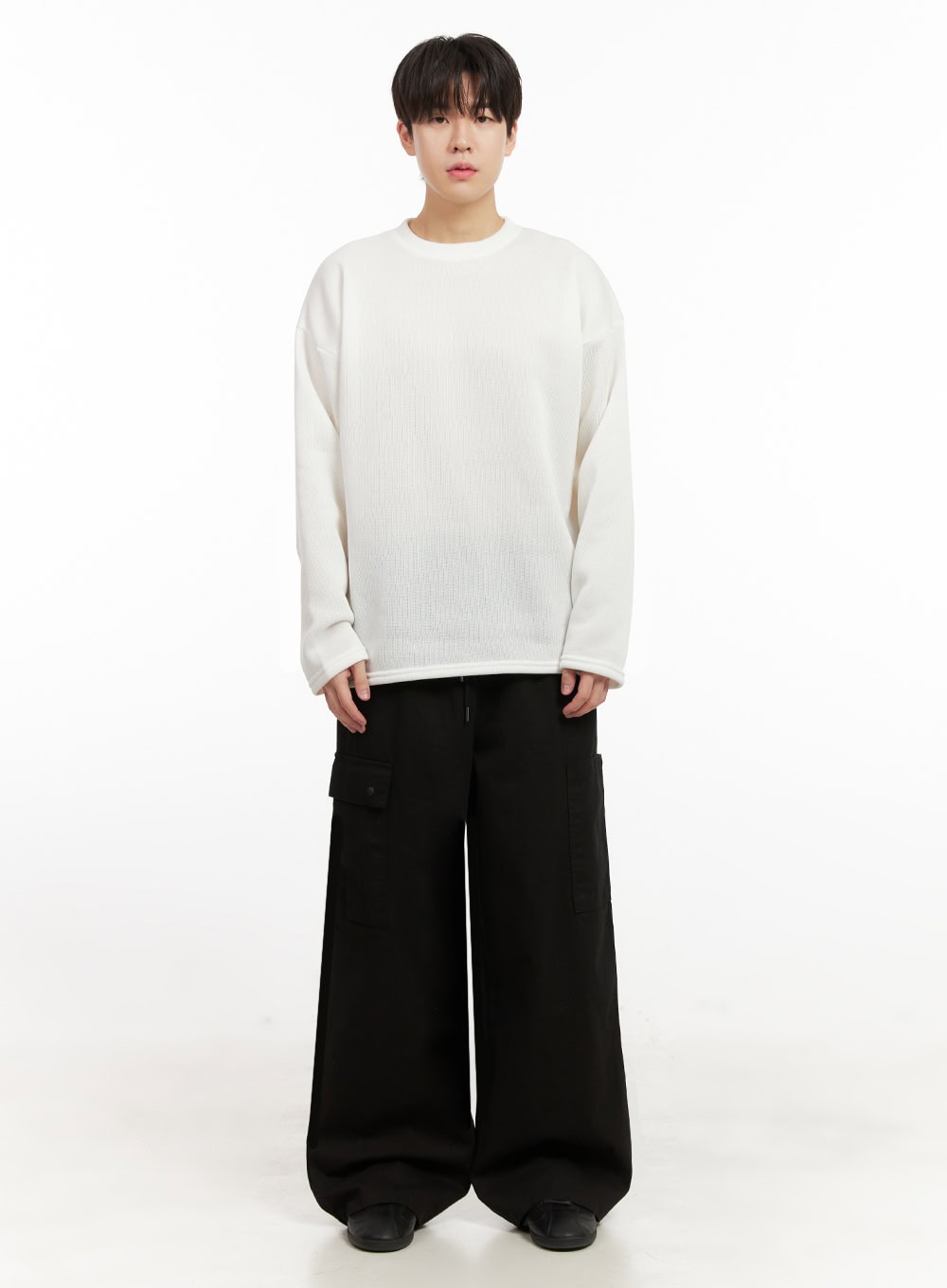 Men's Basic Loose-Fit Sweater IJ517