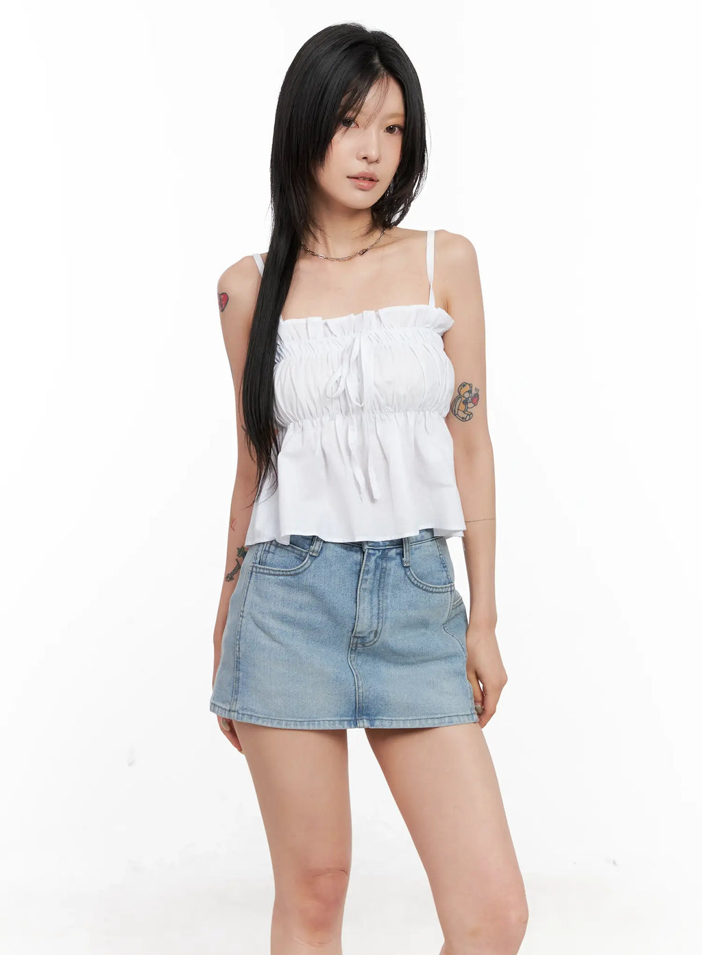 Ruched Cami Top CL525