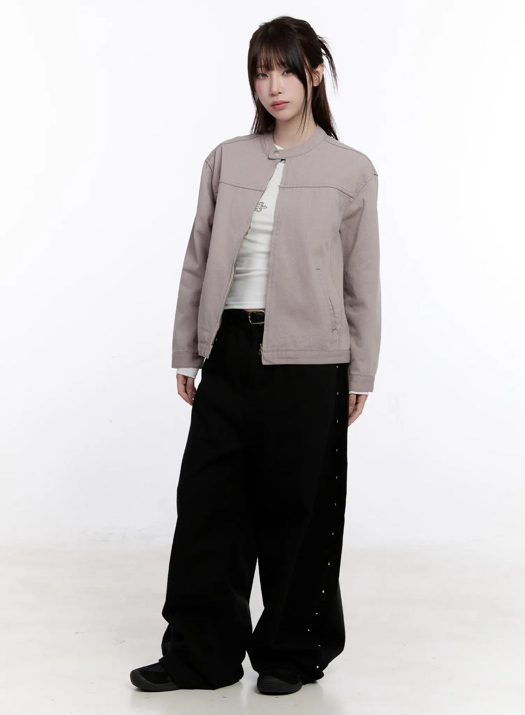 Cotton Zip-Up Jacket CS530