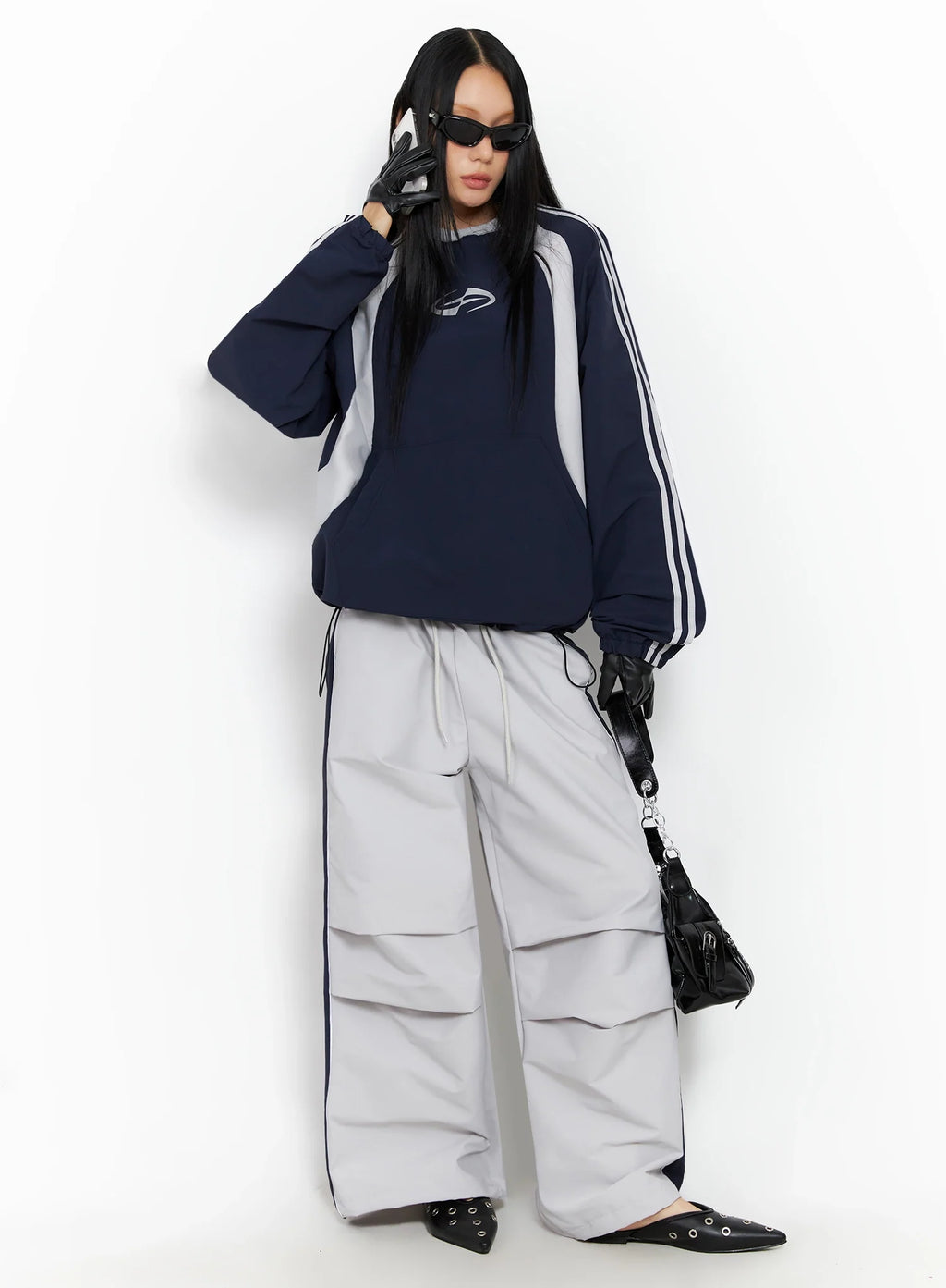 Two-Tone Raglan Sweatshirt CO516