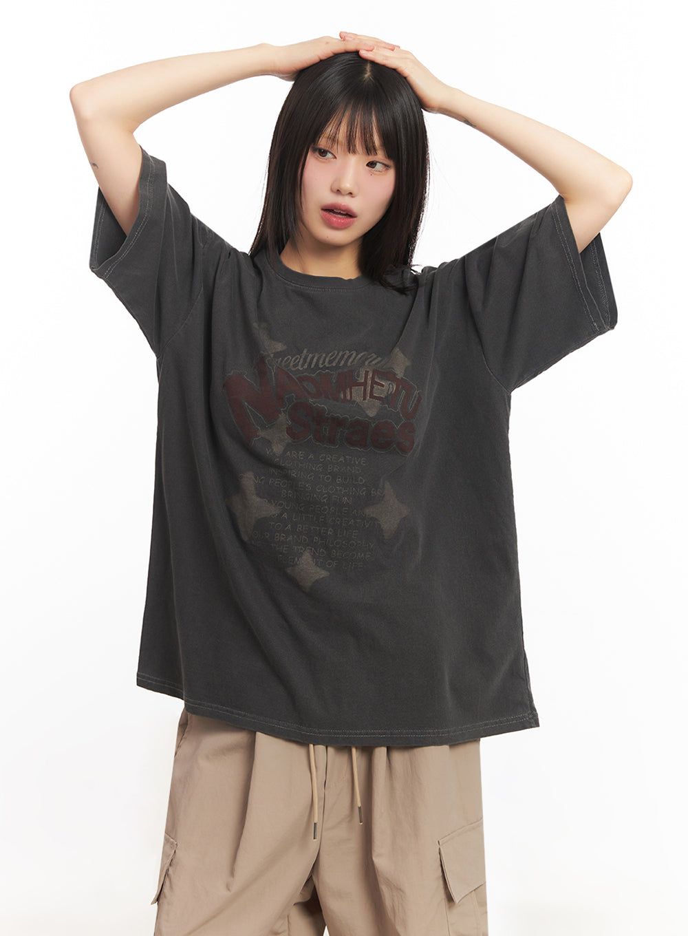 Star Graphic Cotton T-Shirt IY502