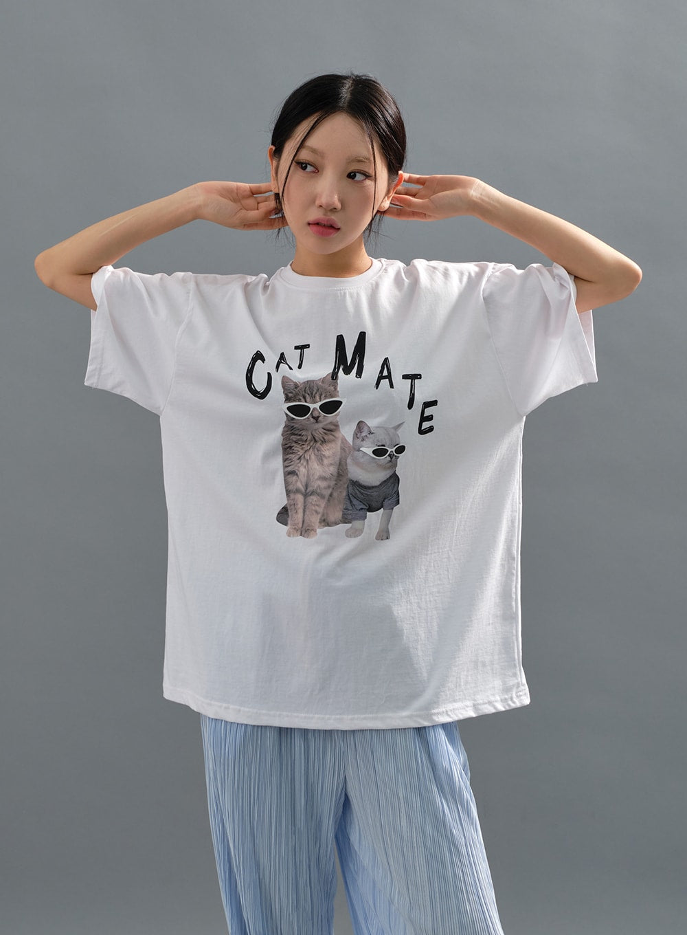 Cat Mate Graphic Tee CJ15