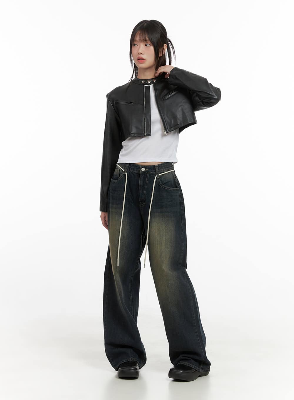 Tailored Zip-Up Jacket CS410