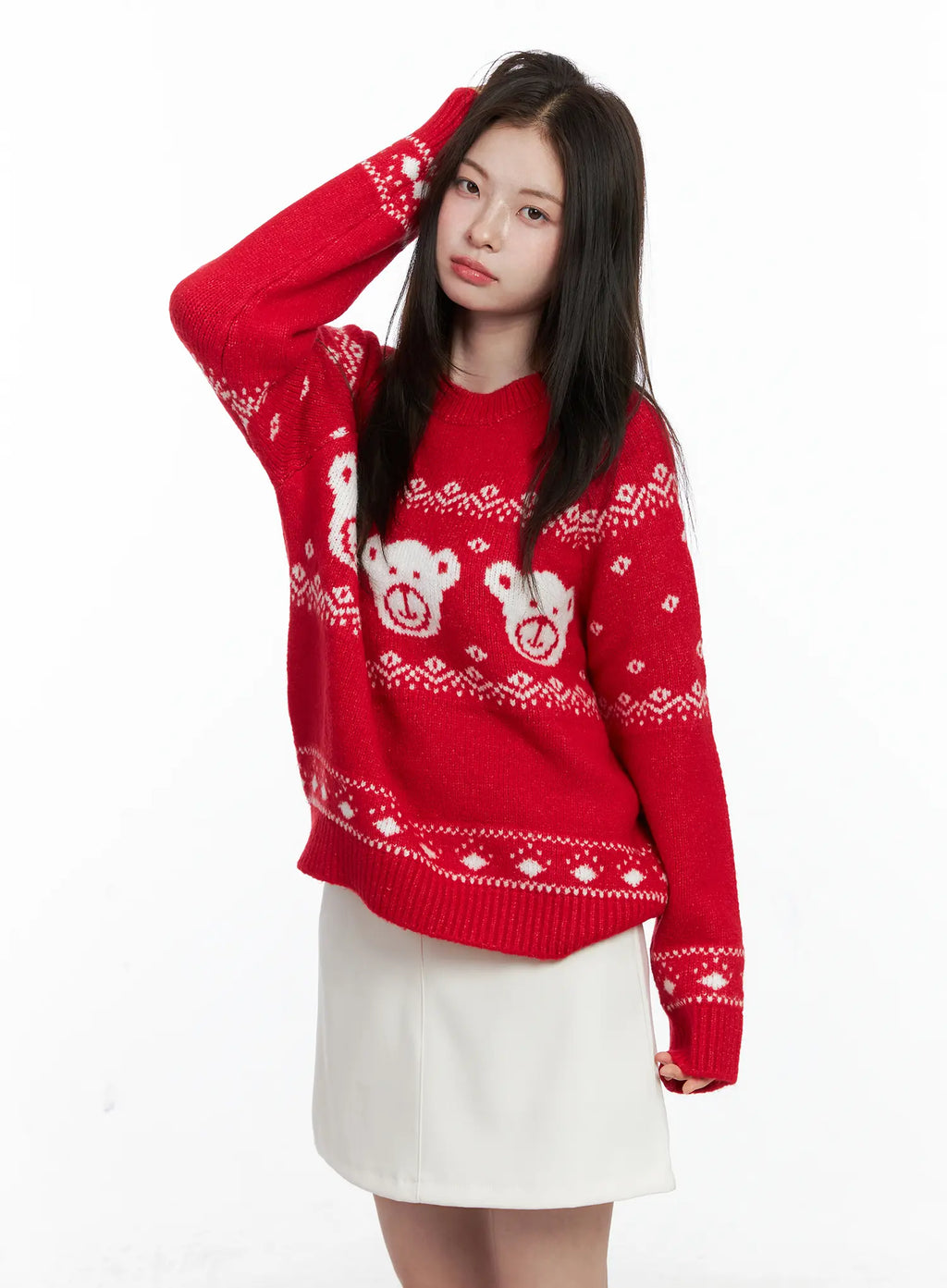 Oversized Knit Sweater CO506
