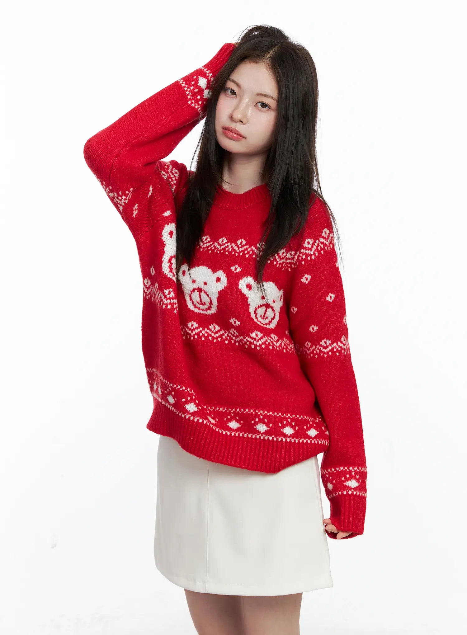 Oversized Knit Sweater CO506