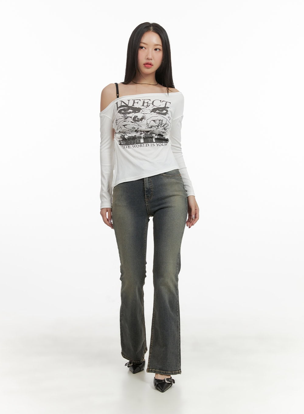Slim Bootcut Jeans CY420