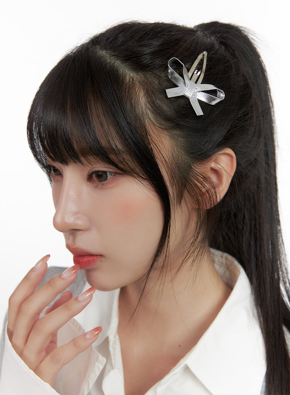 Sally Ribbon Hair Pin IS413