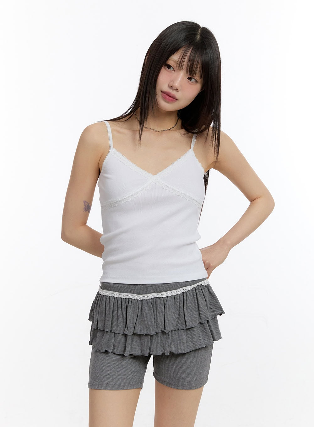 Elegant Lace Cami Top CA509