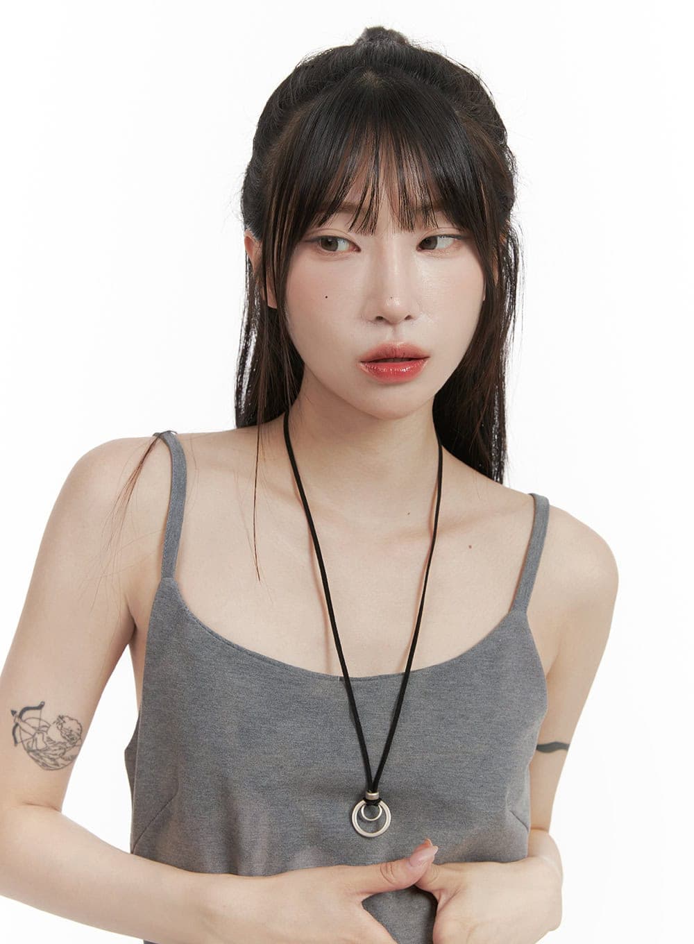 Pendant Suede Necklace CY407