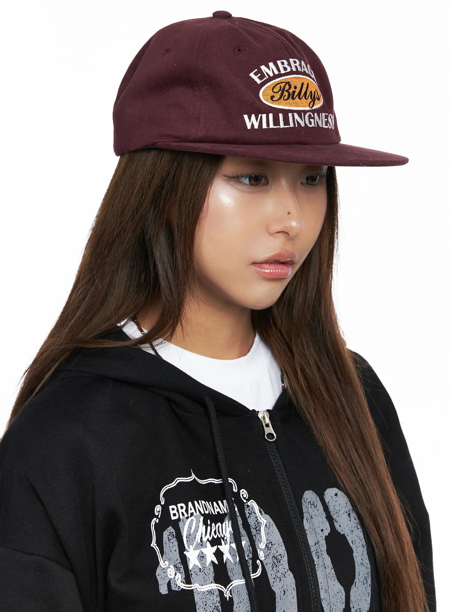 Embroidered Flat Cap CO513