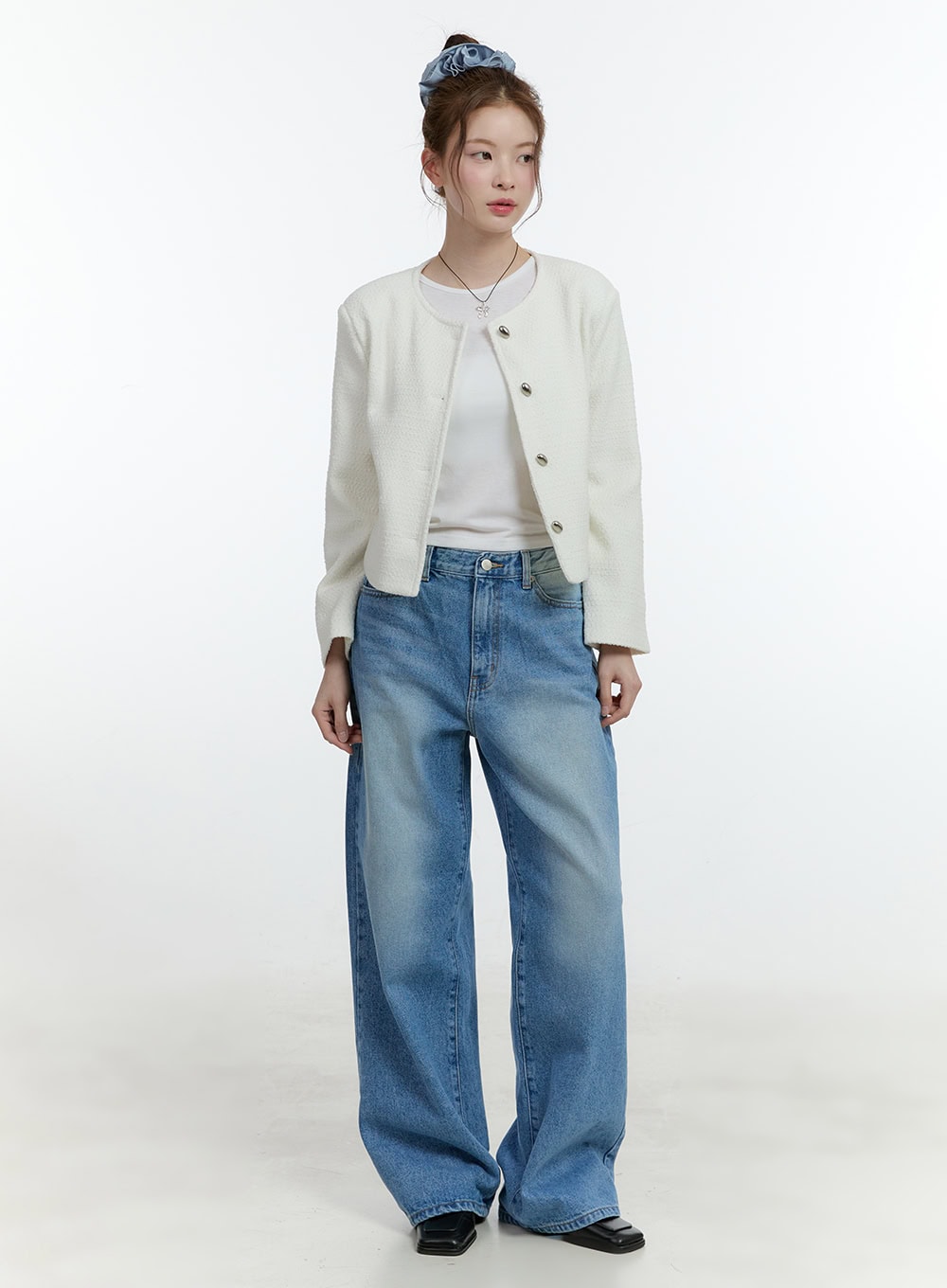 Oversized Frill Scrunchie CF503