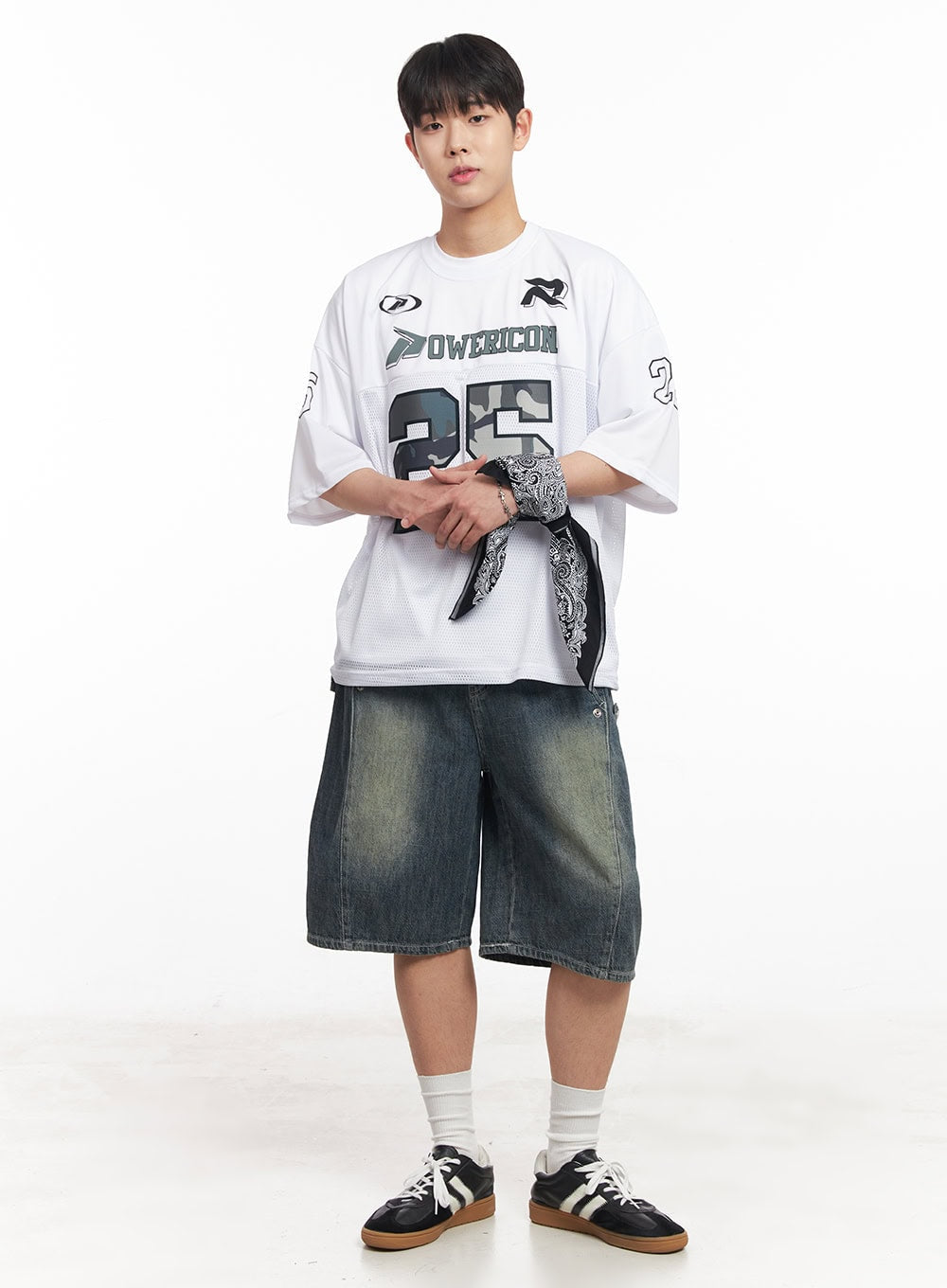 Men's Camo Mesh Jersey T-Shirt IA525