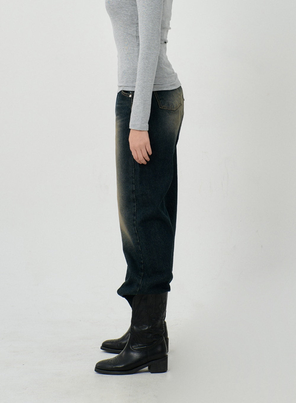 Vintage Washing Baggy Jeans ID23