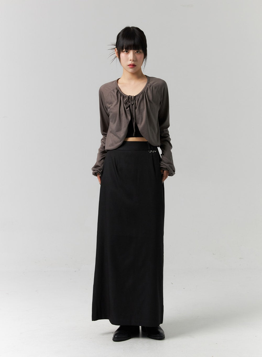 Ribbon Tie Bolero Cardigan CS318