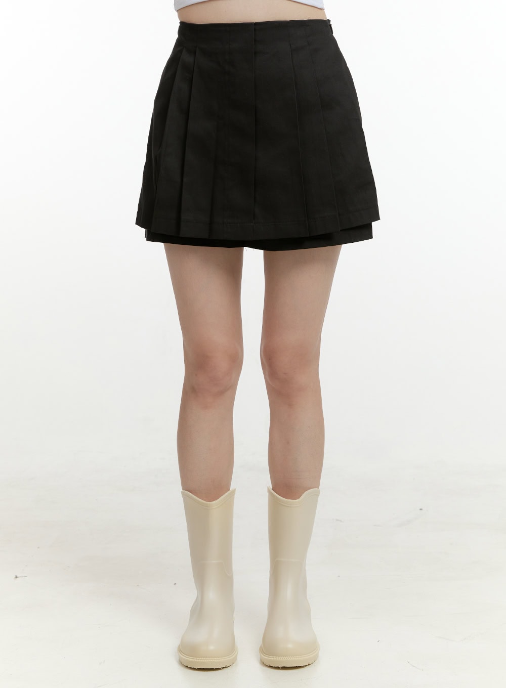 Pleated Mini Skort OL423