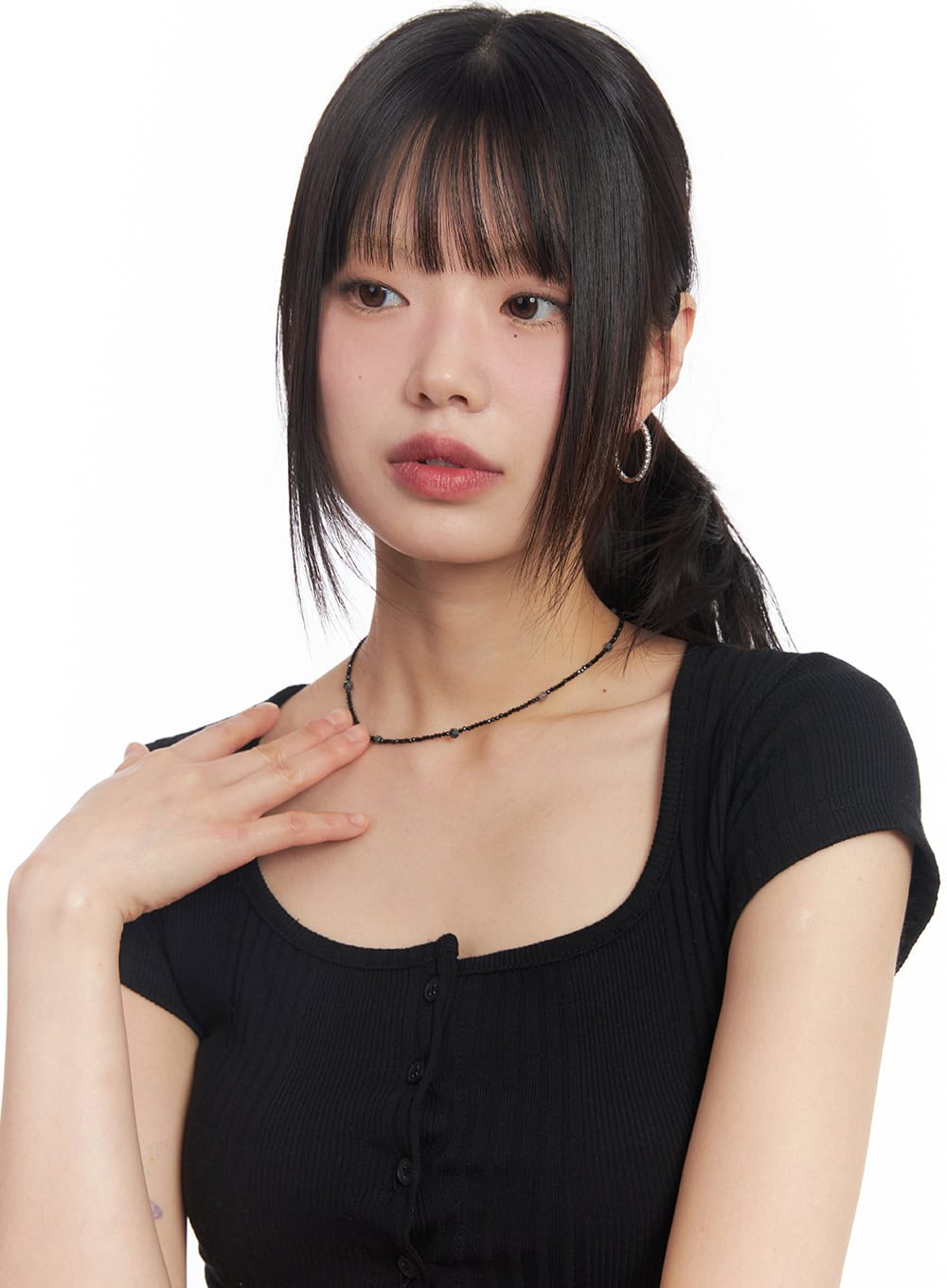 Trendy Beaded Choker Necklace CY512