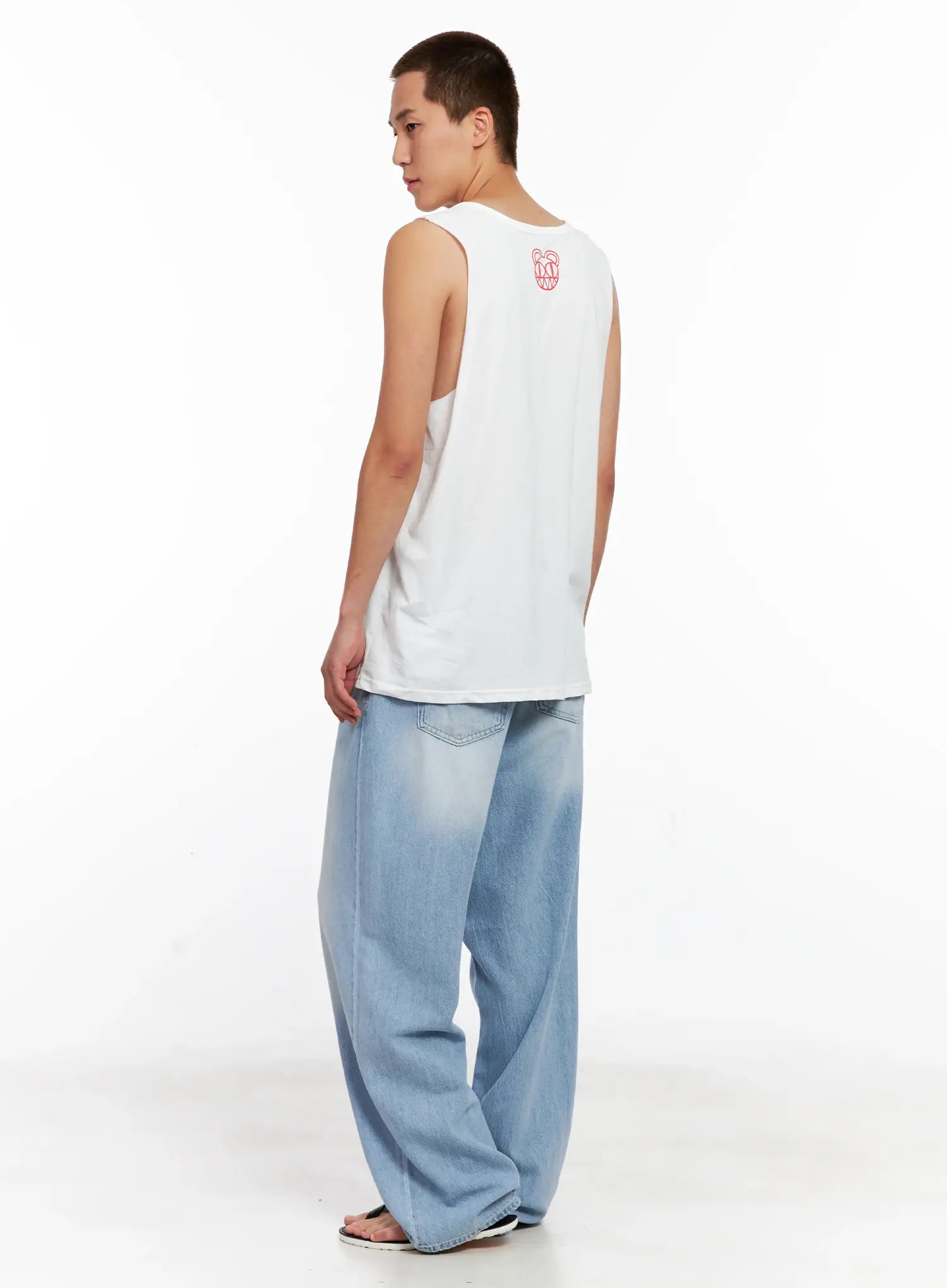 Men's Graphic Sleeveless Tee IG508