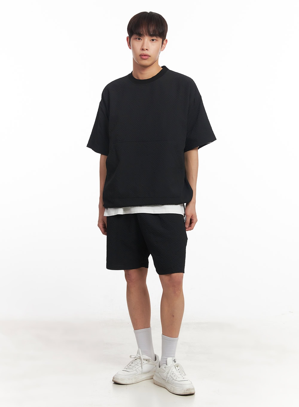 Men's Oversized T-Shirt with Pockets IA518