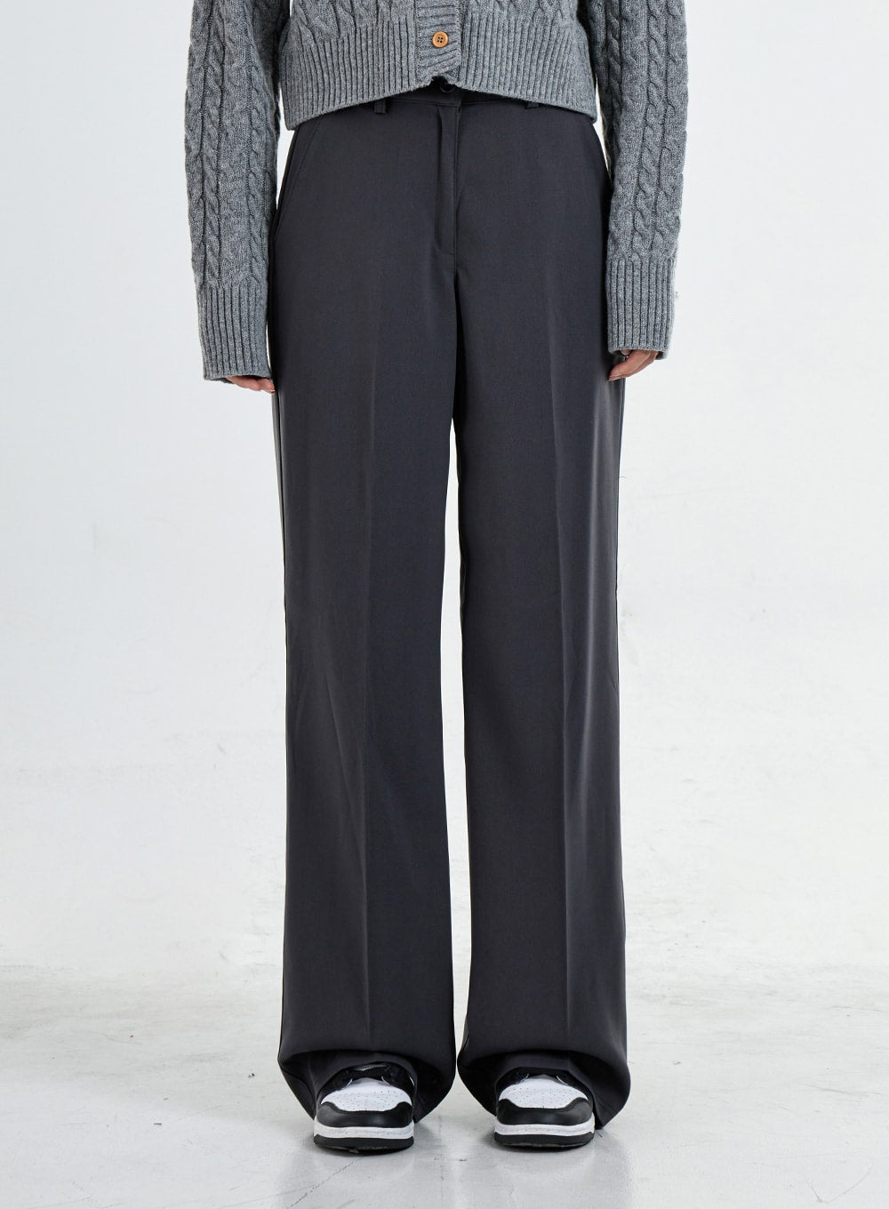 Basic Wide Tailored Pants CO06