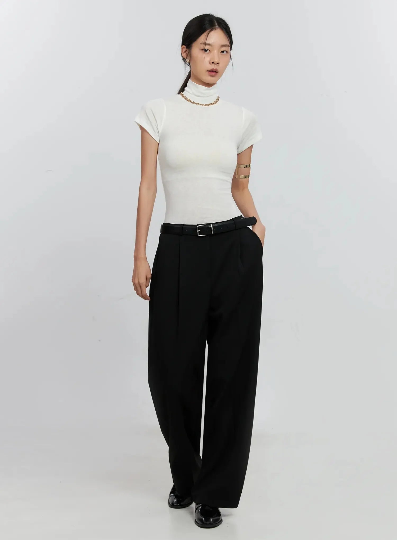 Soft Knit Short Sleeve Top IS516