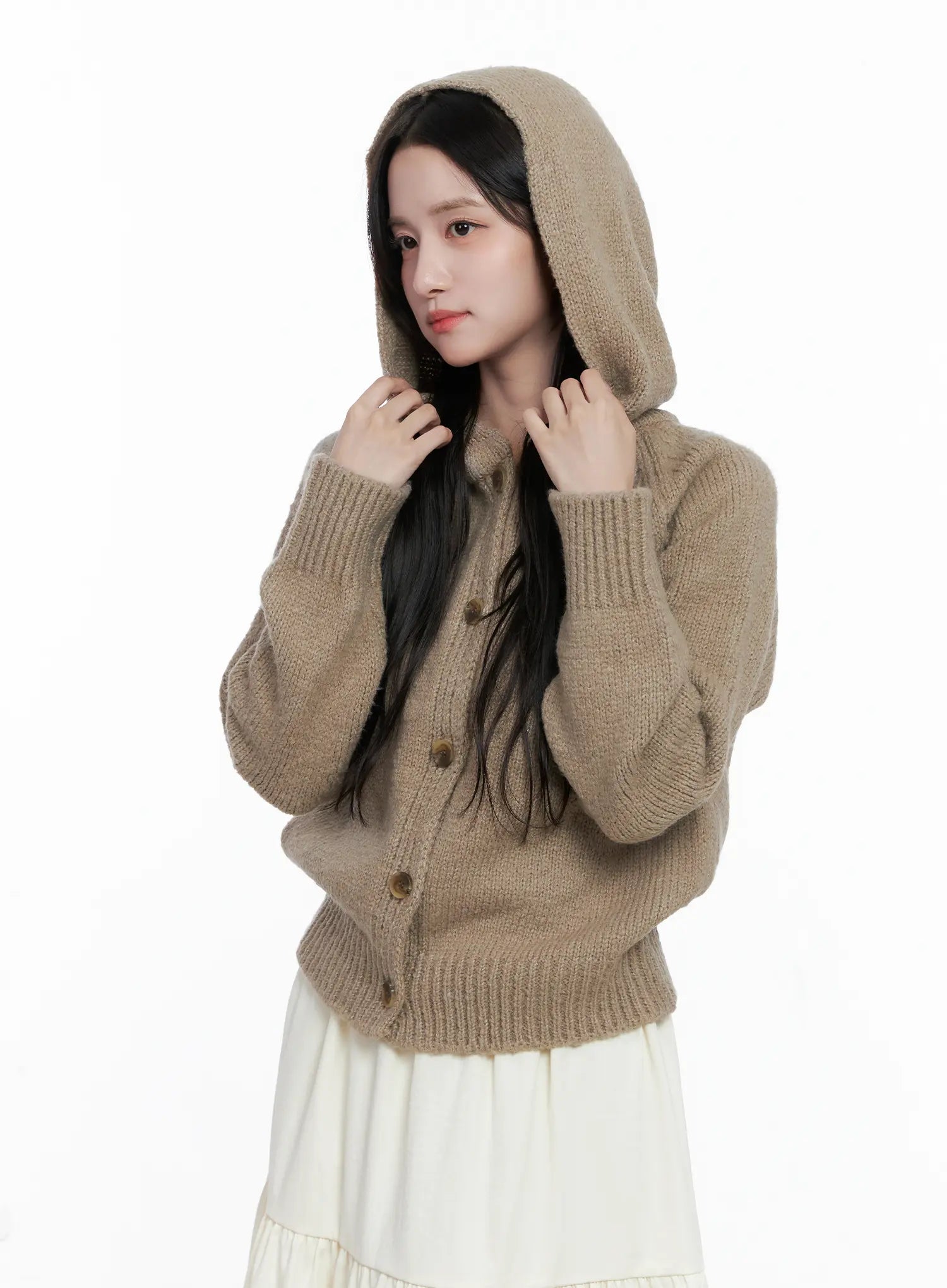 Zip-Up Hoodie Knit CS523