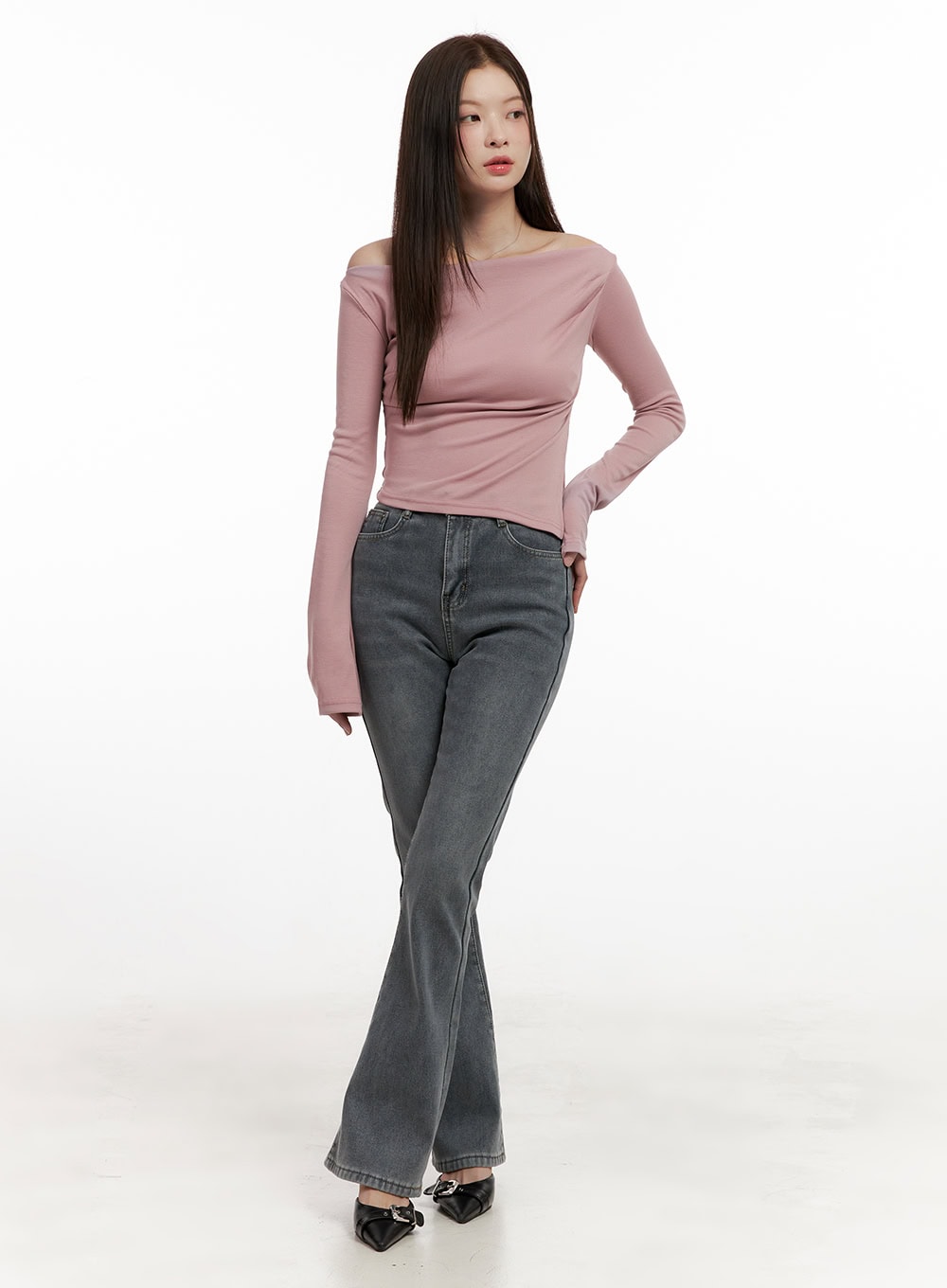 Elegant One-Shoulder Top ON422