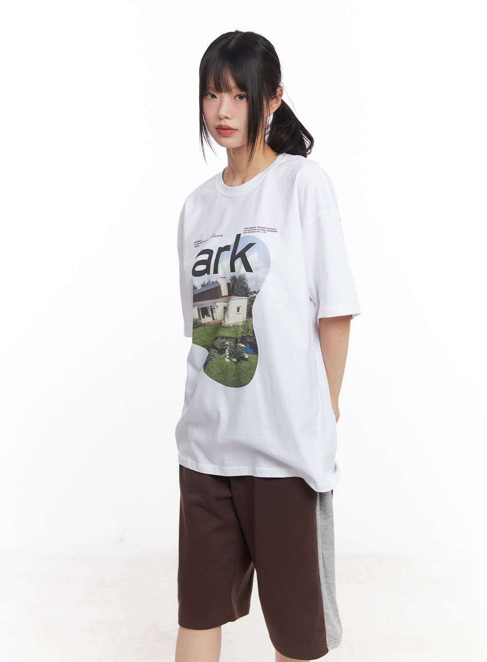 Round-Neck Graphic Tee CY512