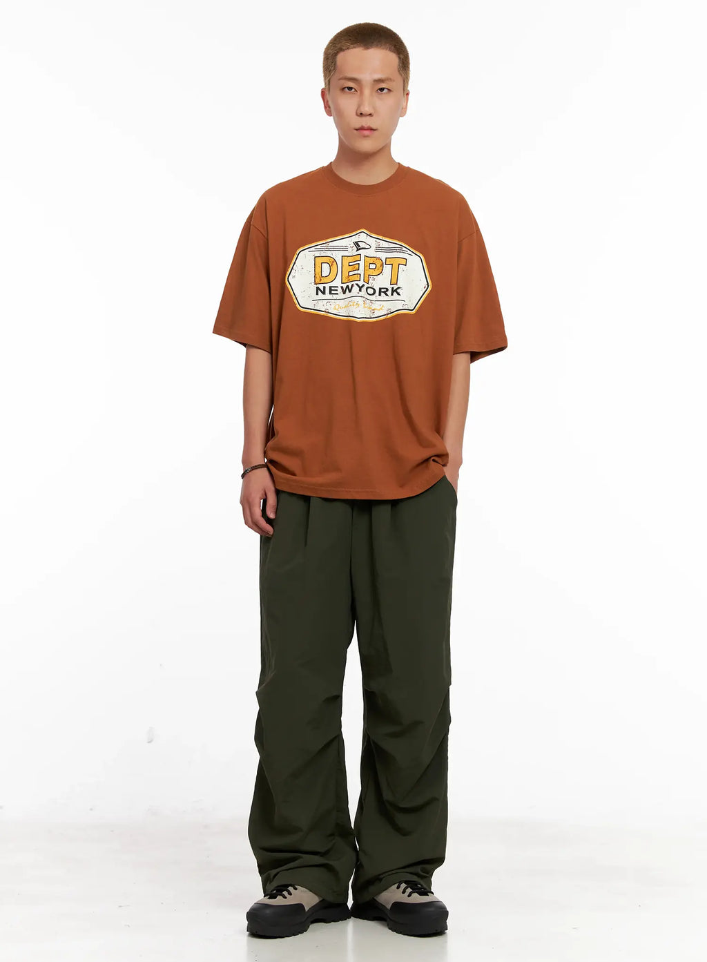 Men's "Dept New York" Graphic Tee IL518