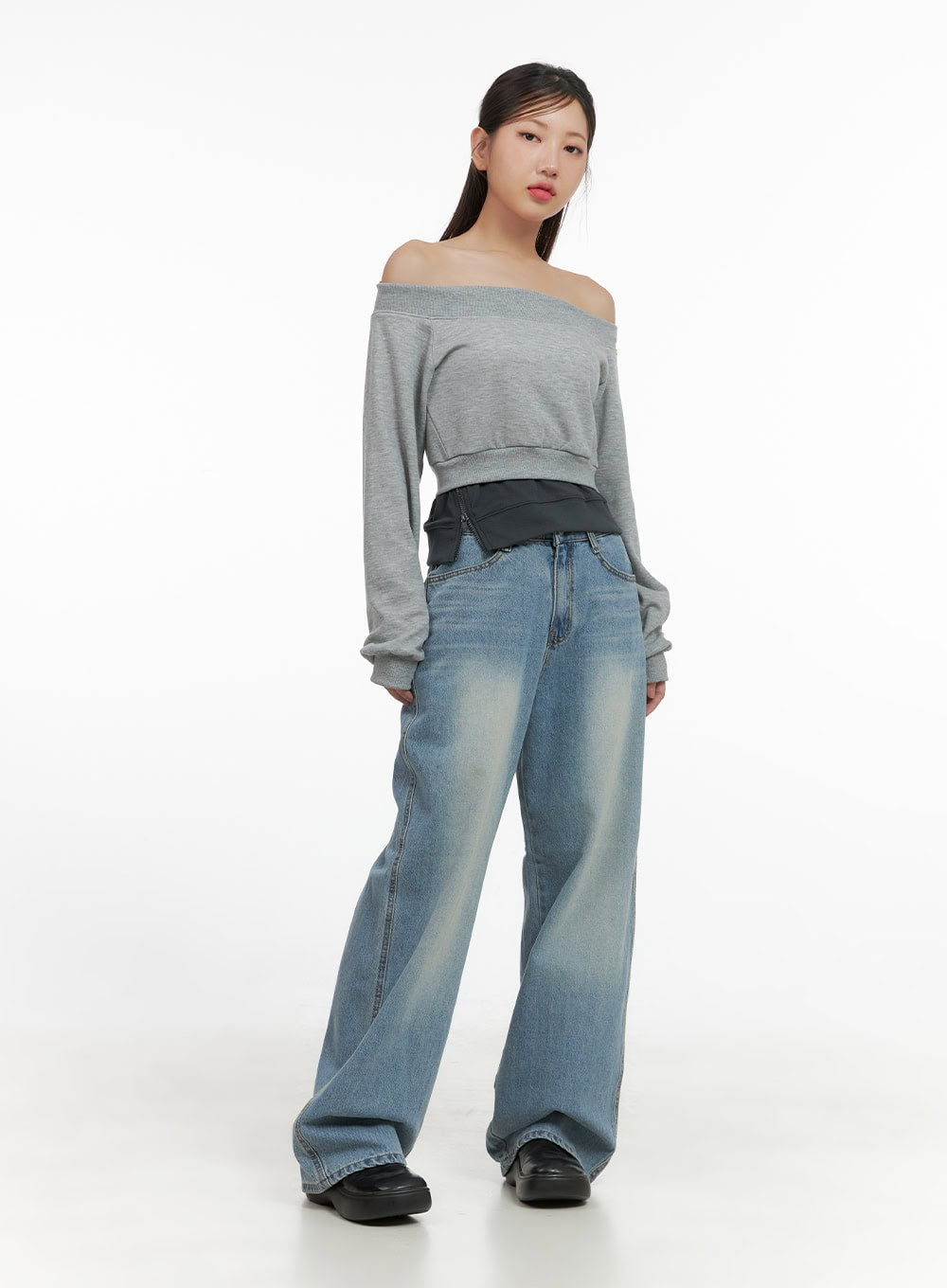 Holly Low Rise Loose Jeans CS404
