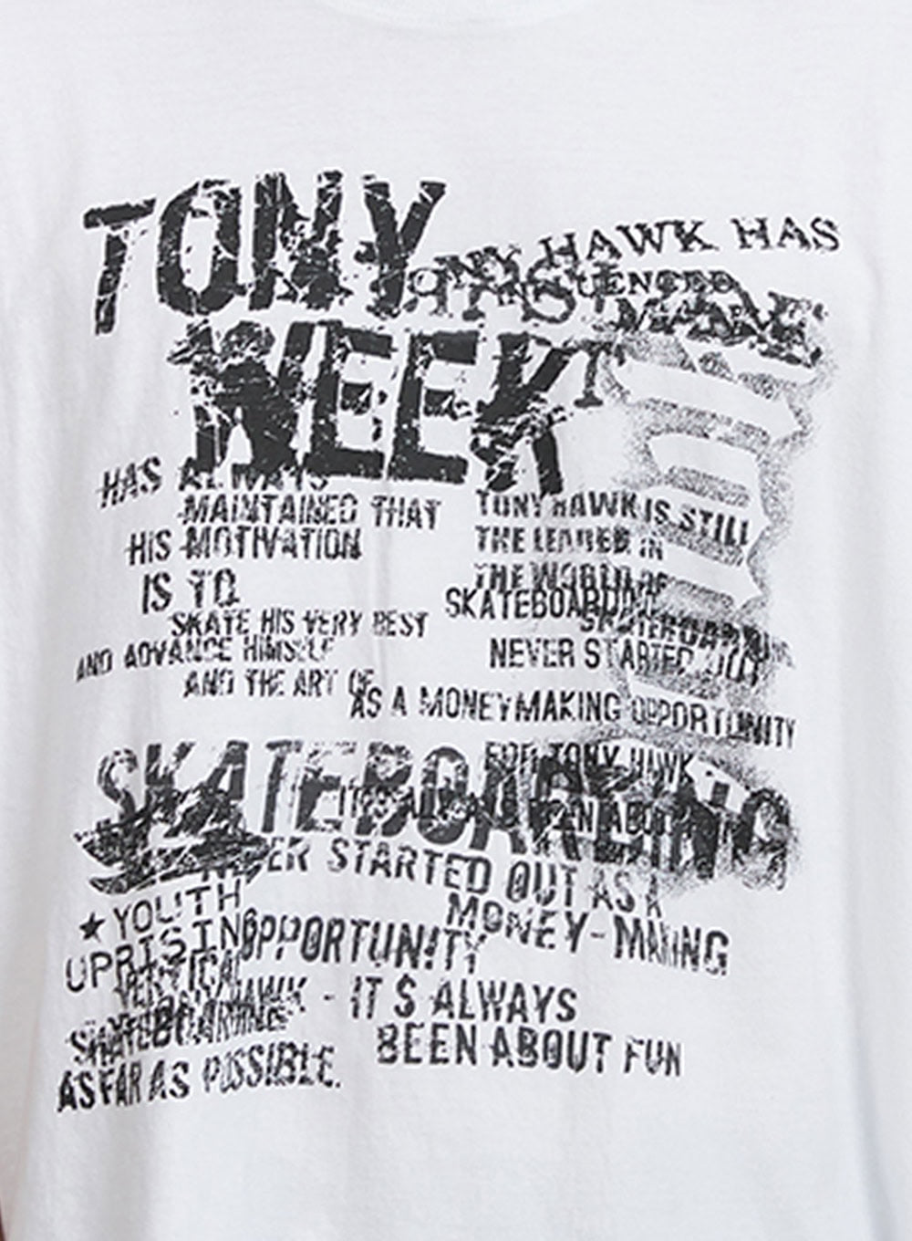 Men's Double Layer Graphic T-Shirt IG409