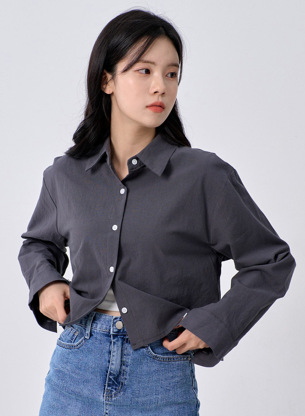Cropped Shirt OM329