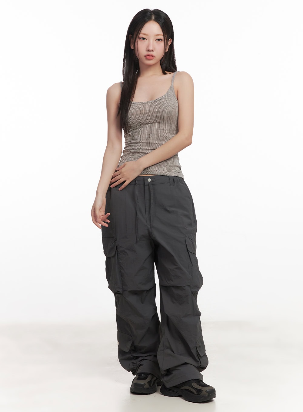 Fitted Ribbed Tank CA518