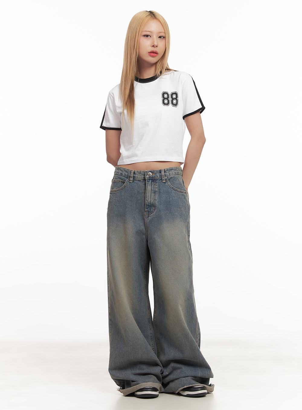 88 Casual Crop Top CM506