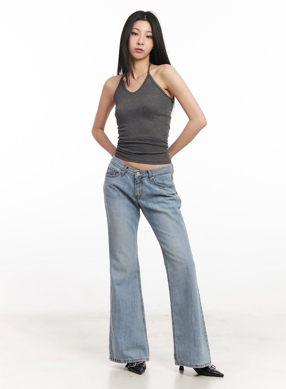 Essential Halter-Neck Cami Top CA516