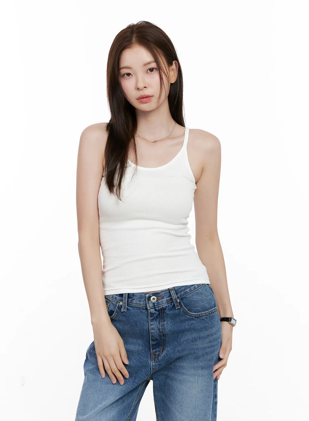 Essential Ribbed Tank Top CL523