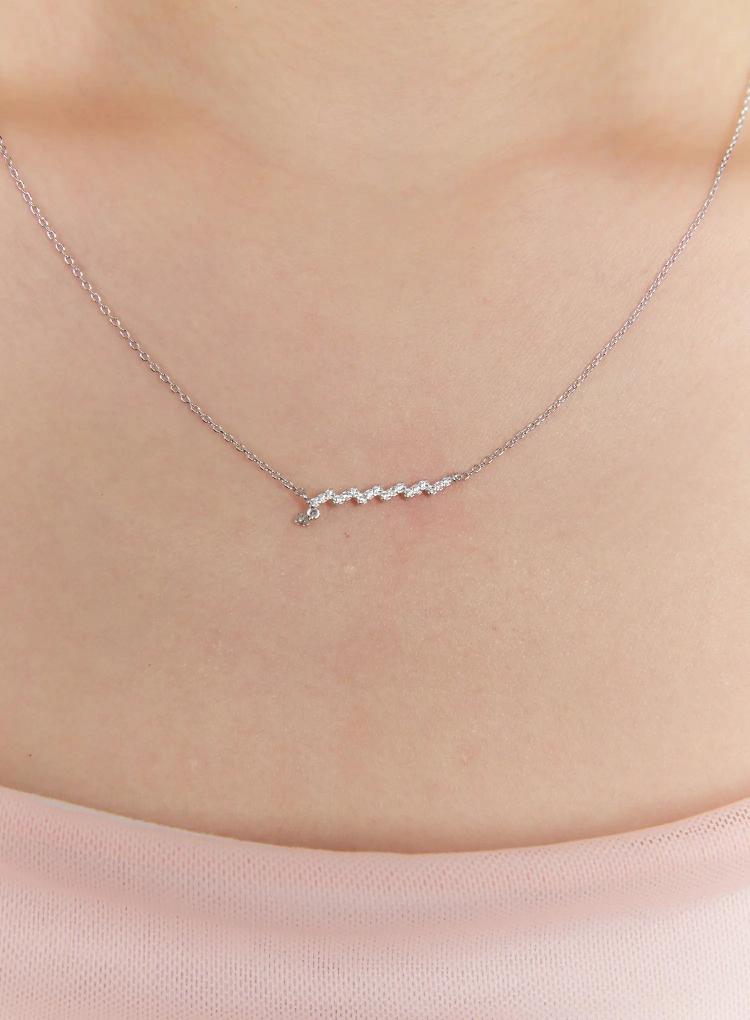 Zig Loop Necklace IS517