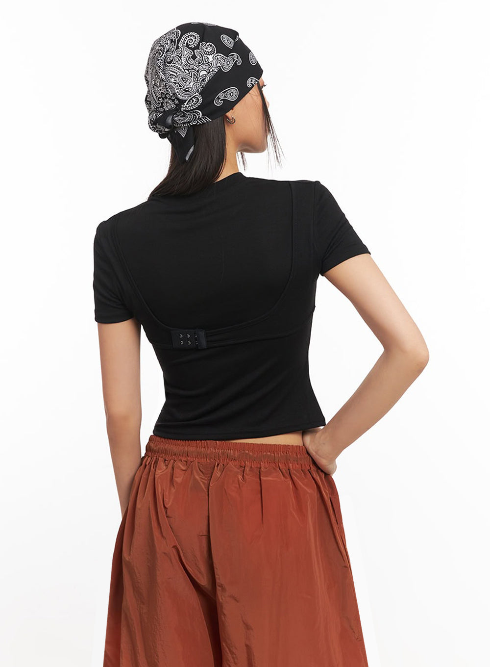 Short Sleeve Crop Top IA504