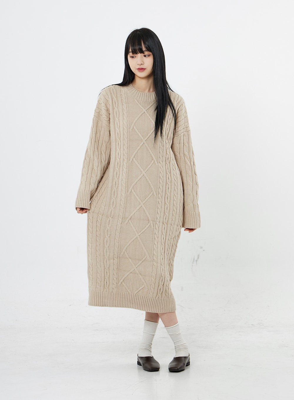 Square Toe Flat Shoes OO11