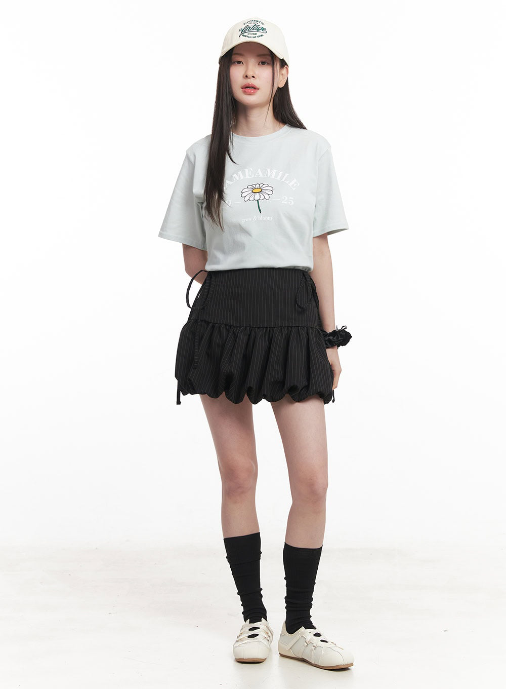 Graphic Flower T-Shirt  IY509