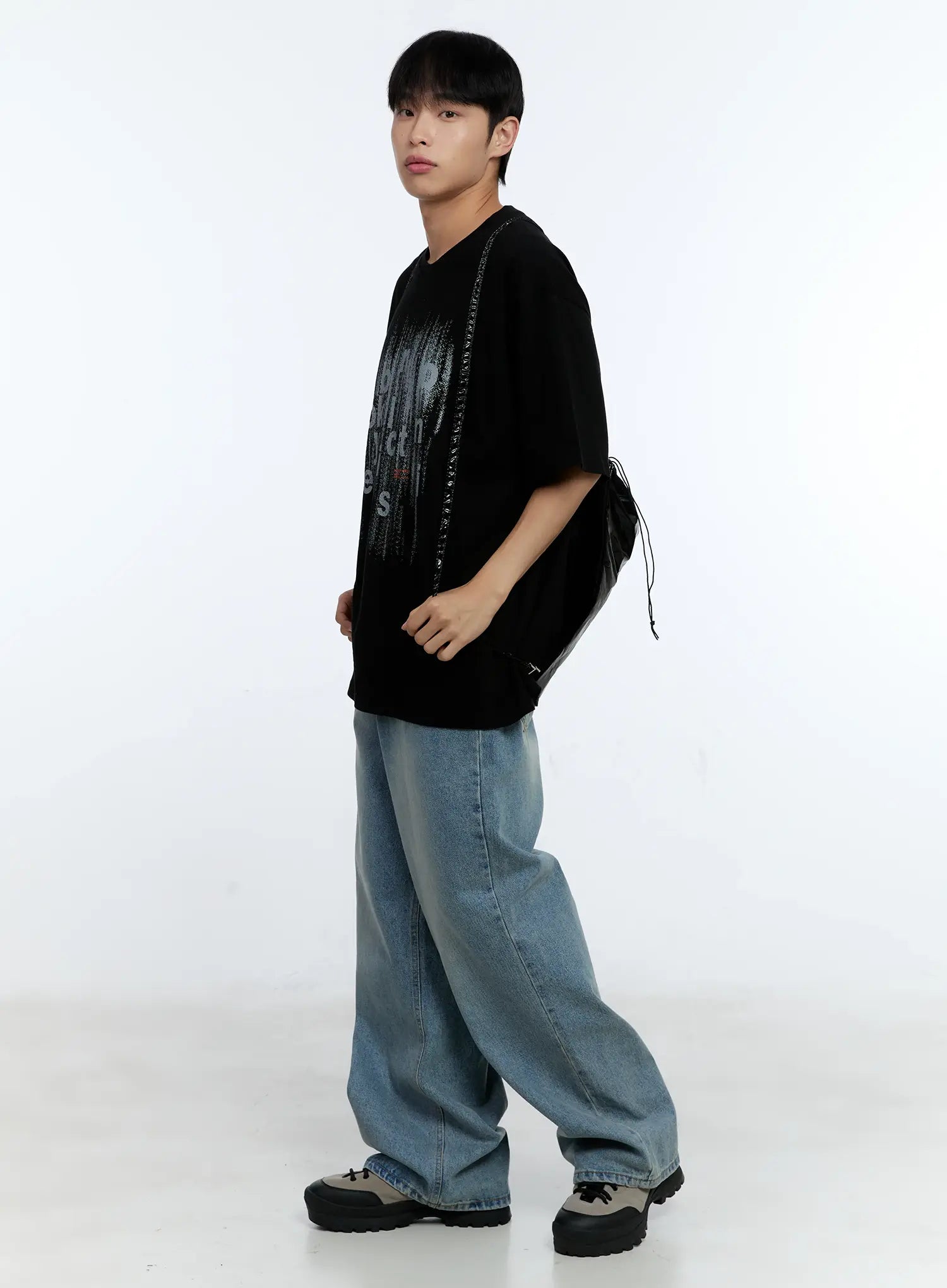 Men's Brooklyn Graphic Oversized Tee IG519