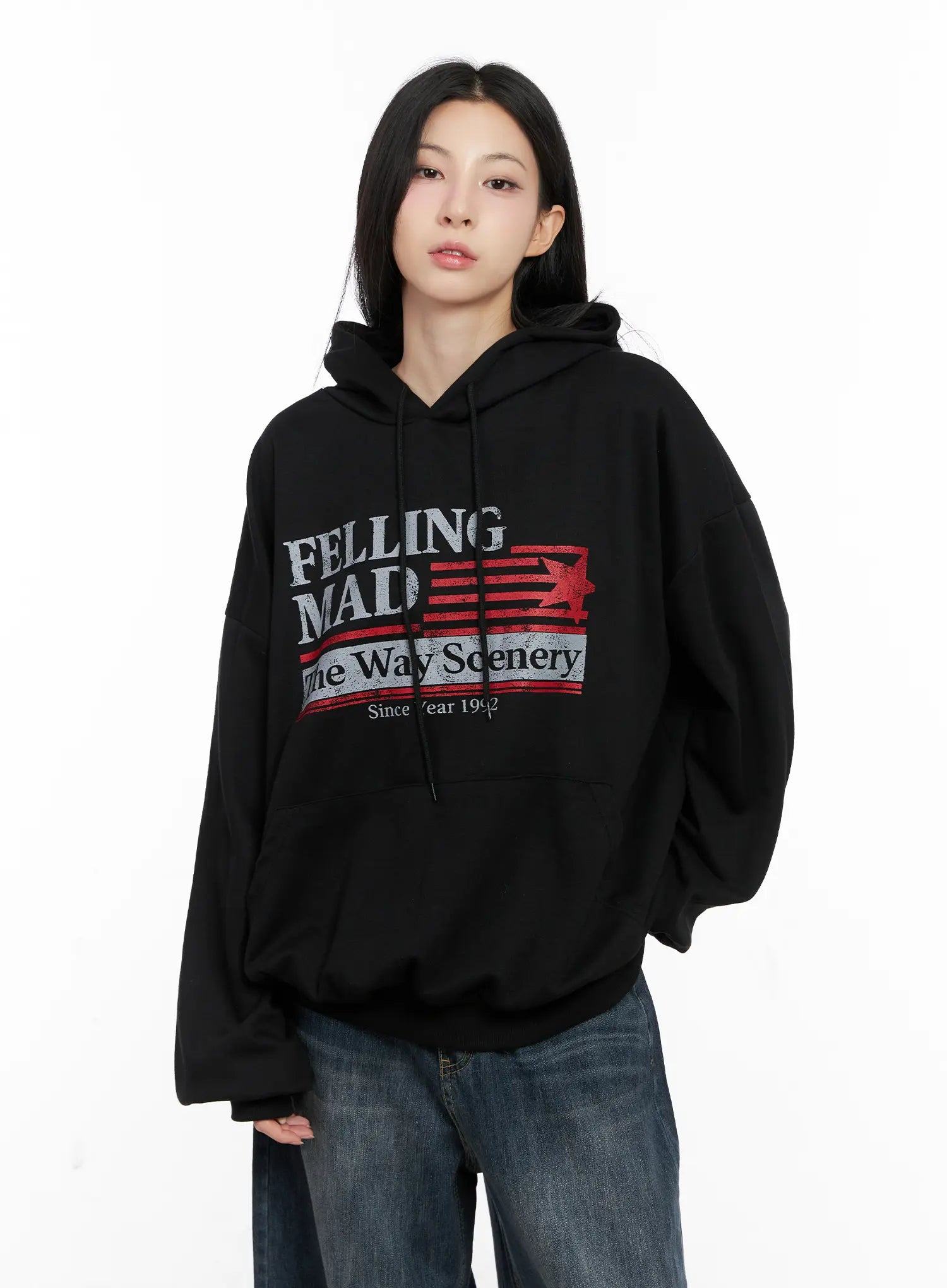 Retro Graphic Hoodie CG525