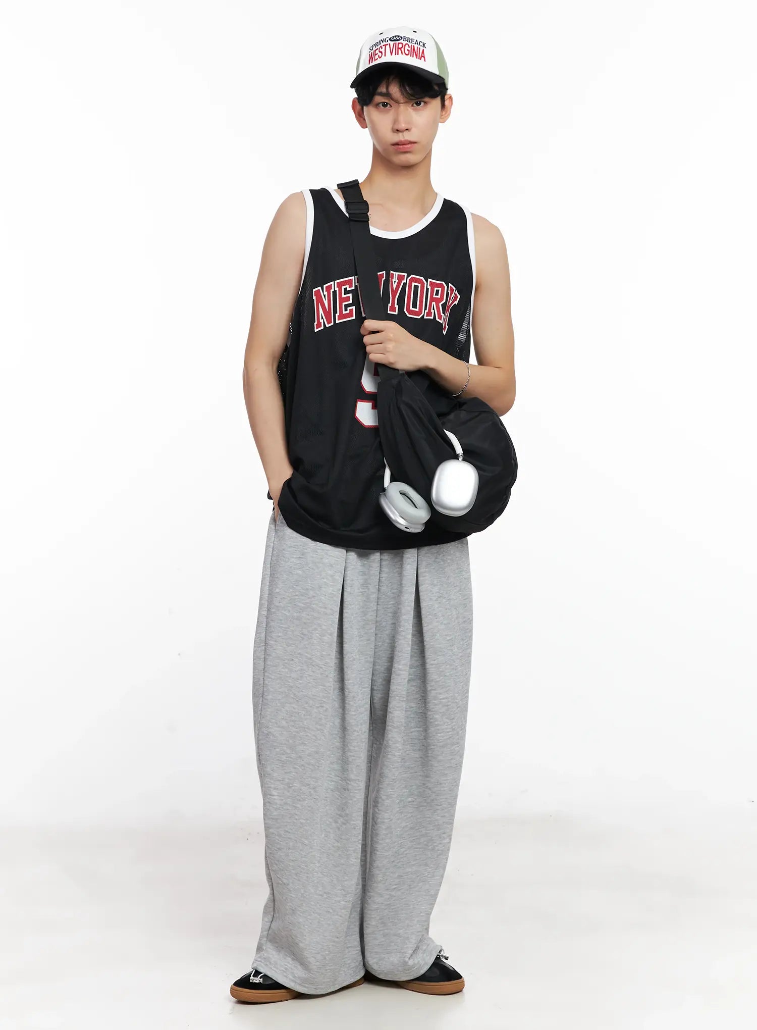 Men's "New York" Mesh Jersey Tank IL504