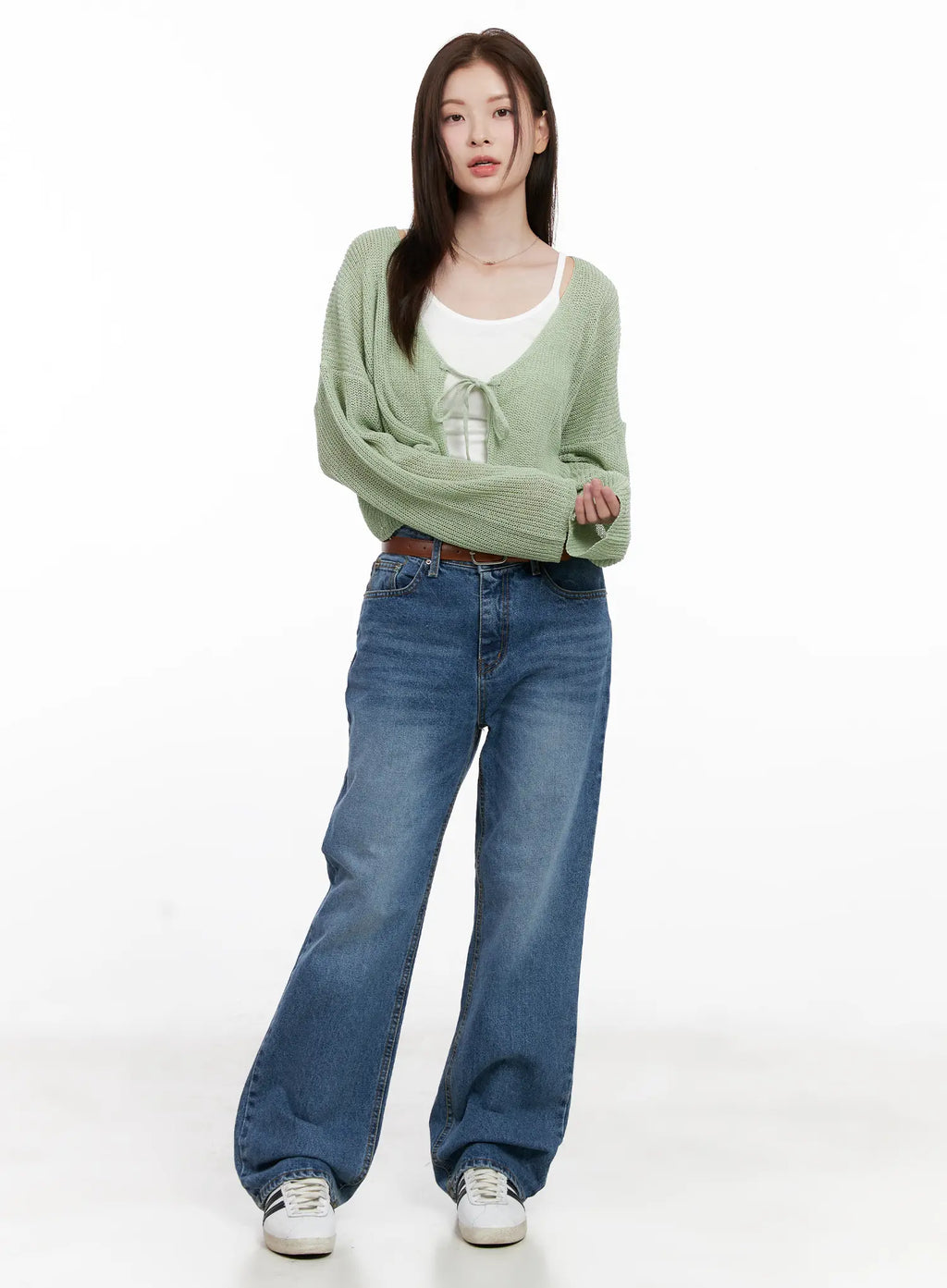 Summer Knit Crop Cardigan CL523