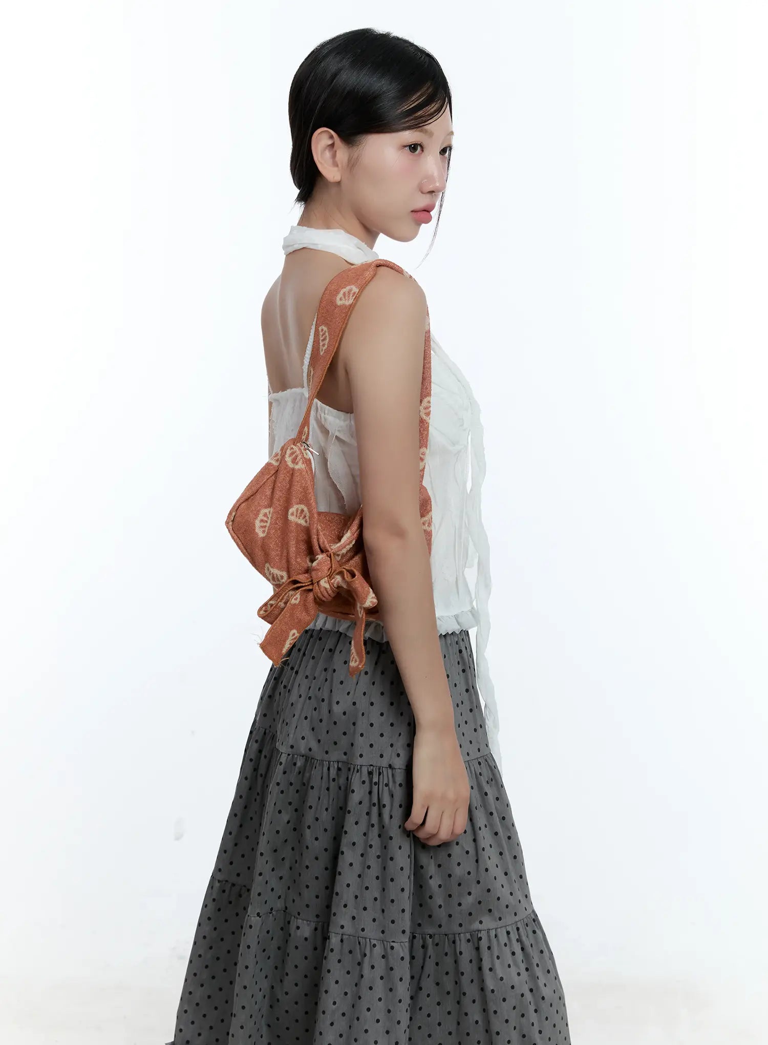 Cute Pastry Ribbon Shoulder Bag CU526